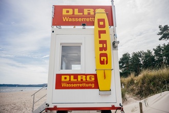Mobile DLRG Rettungsstation -groß-