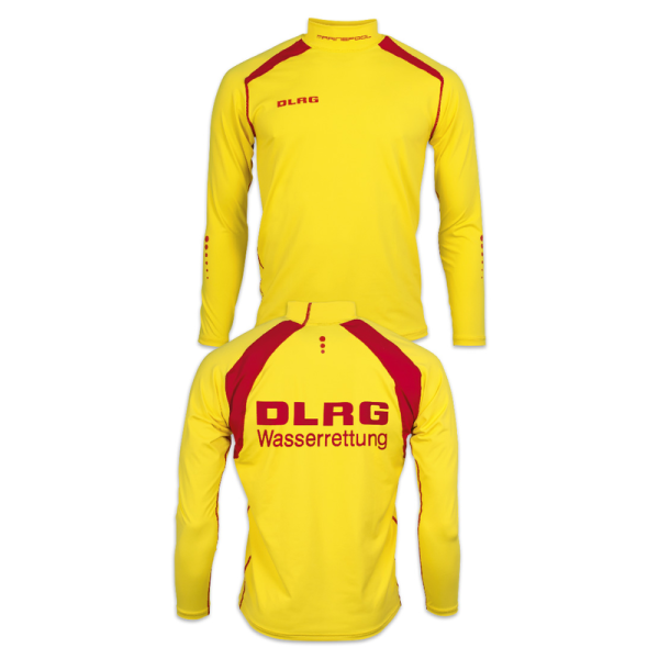 DLRG Rescue Shirt II MARINEPOOL gelb/rot