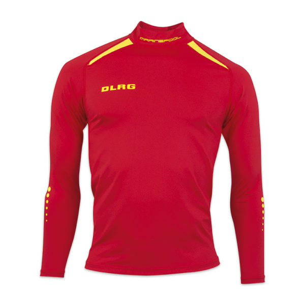 DLRG Rescue Shirt II MARINEPOOL rot/gelb