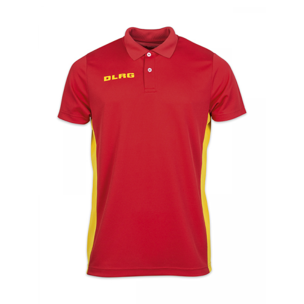 DLRG Funktions-Poloshirt rot/gelb VAUDE