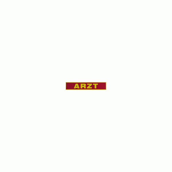 Rückenschild ARZT