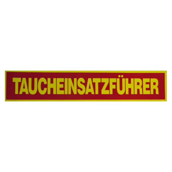 Rückenschild TAUCHEINSATZFÜHRER