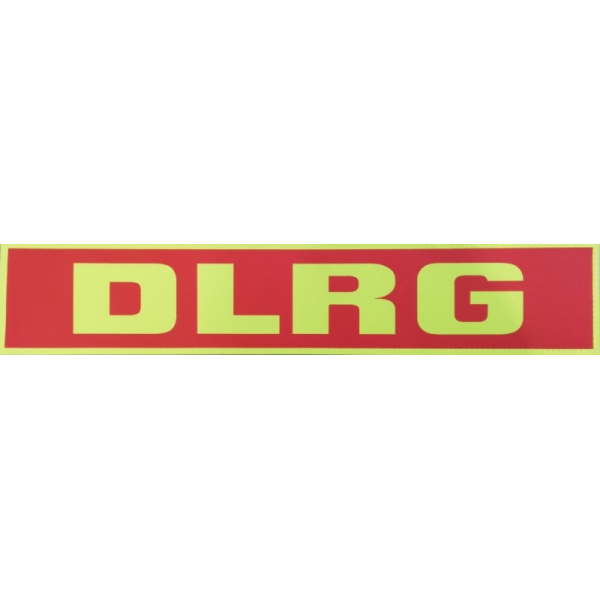 Rückenschild DLRG