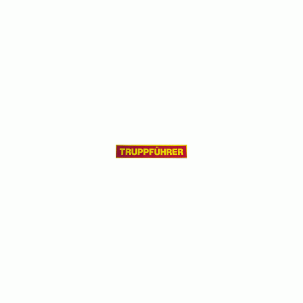 Rückenschild TRUPPFÜHRER