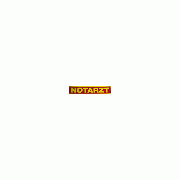 Rückenschild NOTARZT