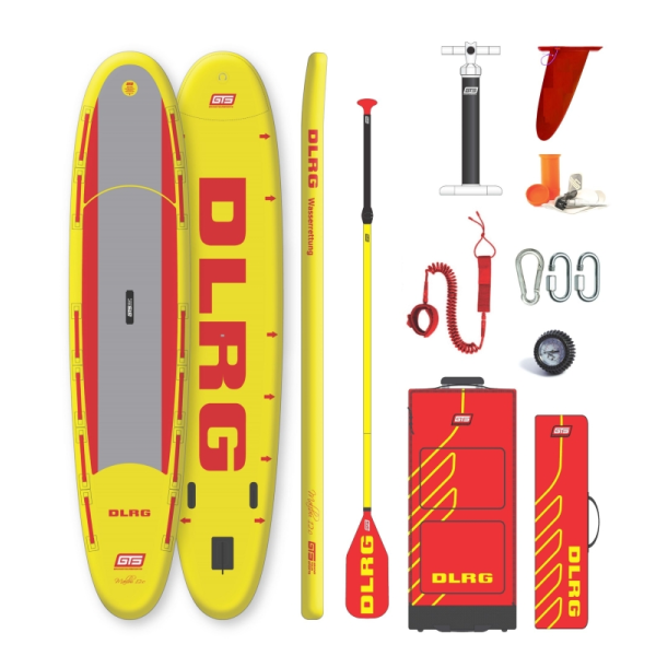 Aufblasbares DLRG Stand-Up-Paddl.-Board Malibu V2