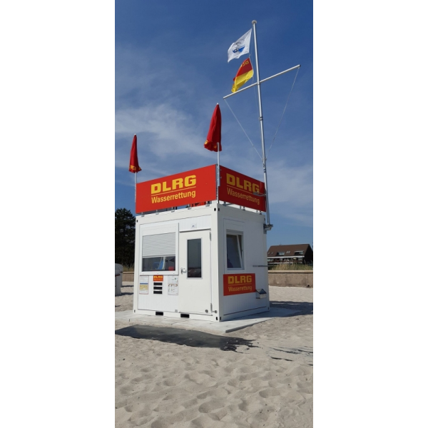 Mobile DLRG Rettungsstation - klein -
