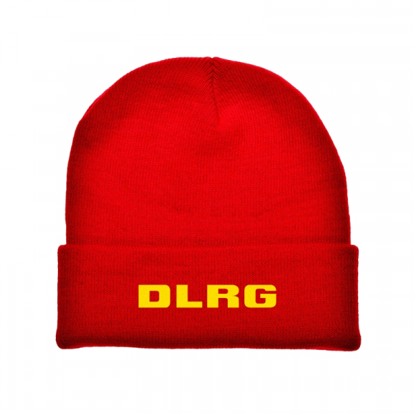 DLRG Strickmütze, rot