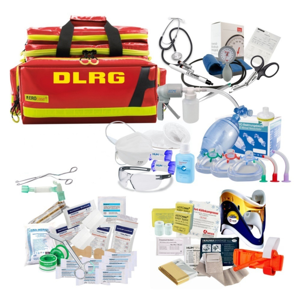 DLRG AEROcase Notfalltasche Large gefüllt 