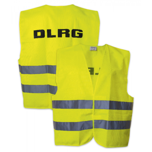Warnweste DLRG -leuchtgelb- DIN EN ISO 20471:2013