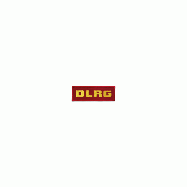 DLRG Wortmarke Baumwollaufnäher