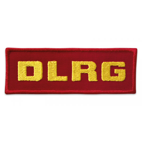 DLRG Wortmarke Baumwollaufnäher