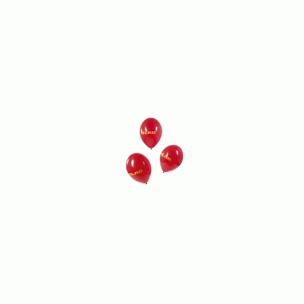 DLRG Luftballons rot/gelb