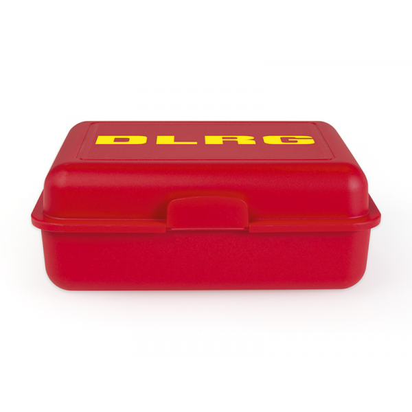 DLRG Snackbox/Brotdose Farbe: rot