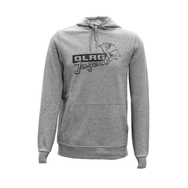 DLRG-Jugend Kapuzensweat Organic JAKO, Hellgrau
