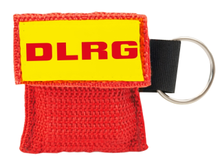 DLRG Beatmungstuch AERObag mit Schlüsselanhänger