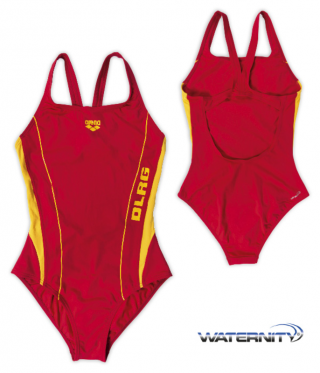 Schwimmanzug DLRG Swim Pro rot/gelb ARENA