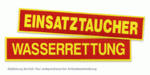 Rückenschild WASSERRETTUNG