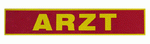 Rückenschild ARZT