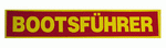 Rückenschild BOOTSFÜHRER