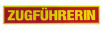 Rückenschild ZUGFÜHRERIN