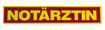 Rückenschild NOTÄRZTIN