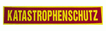 Rückenschild KATASTROPHENSCHUTZ