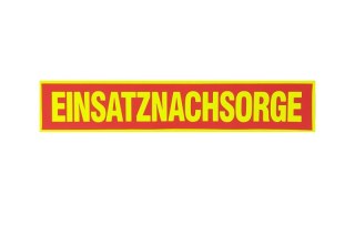 Rückenschild EINSATZNACHSORGE