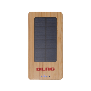 DLRG Solar-Powerbank »Bambus« Wireless Charging