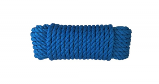Superleine Festmacher 10 mm, 10 m blau