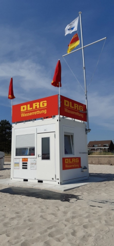 Mobile DLRG Rettungsstation - klein -