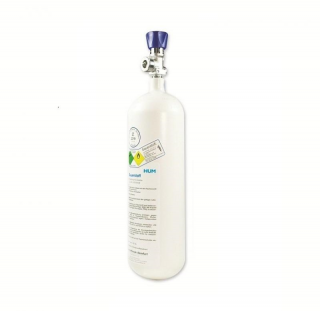 Sauerstoff-Flasche 2,0 Liter mit Restdruckventil