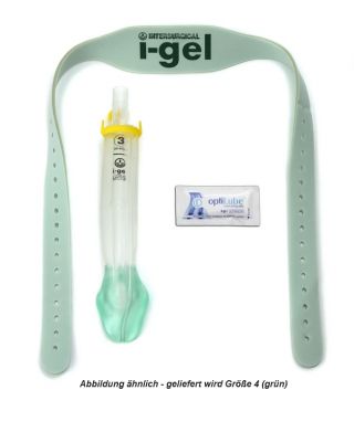 Intersurgical i-gel Larynxmaske O2 Resus Set - Größe: 4