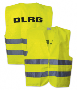 Warnweste DLRG -leuchtgelb- DIN EN ISO 20471:2013