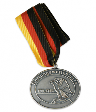 Medaille für Rettungswettkämpfe - Silber