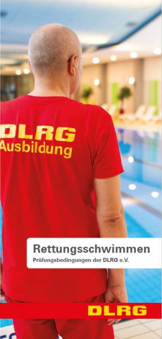 Faltblatt »Rettungsschwimmen«