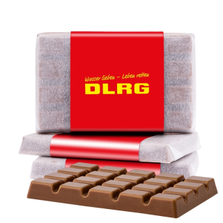 DLRG Schokoladentäfelchen 10 g - Fair Trade