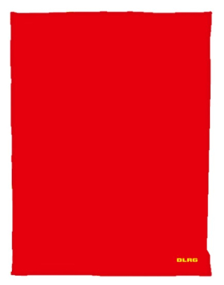 Fleecedecke 130 x 170 cm, rot