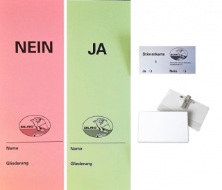 Stimmkarten-Set