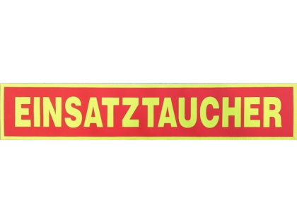 Rückenschild EINSATZTAUCHER