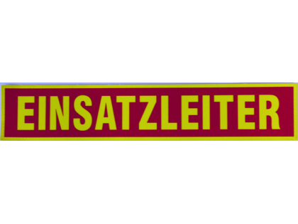 Rückenschild EINSATZLEITER