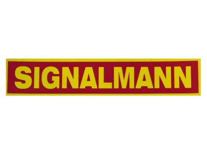 Rückenschild SIGNALMANN