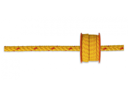 Polypropylen-Leine 100 m signalgelb - 6 mm