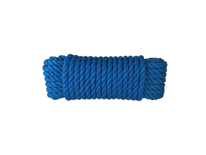 Superleine Festmacher 10 mm, 10 m blau