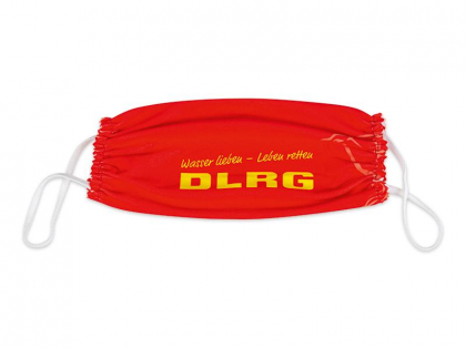 Mund-Nasen-Maske rot DLRG