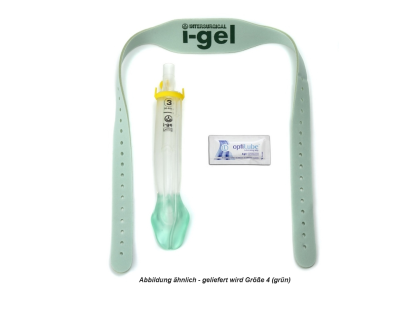 Intersurgical i-gel Larynxmaske O2 Resus Set - Größe: 4