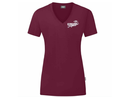 DLRG-Jugend T-Shirt Organic JAKO - Maroon »DAMEN«
