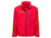 DLRG Softshell Jacke rot/gelb Marinepool -HERREN-