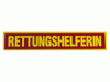 Rückenschild RETTUNGSHELFERIN