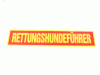 Rückenschild RETTUNGSHUNDEFÜHRER